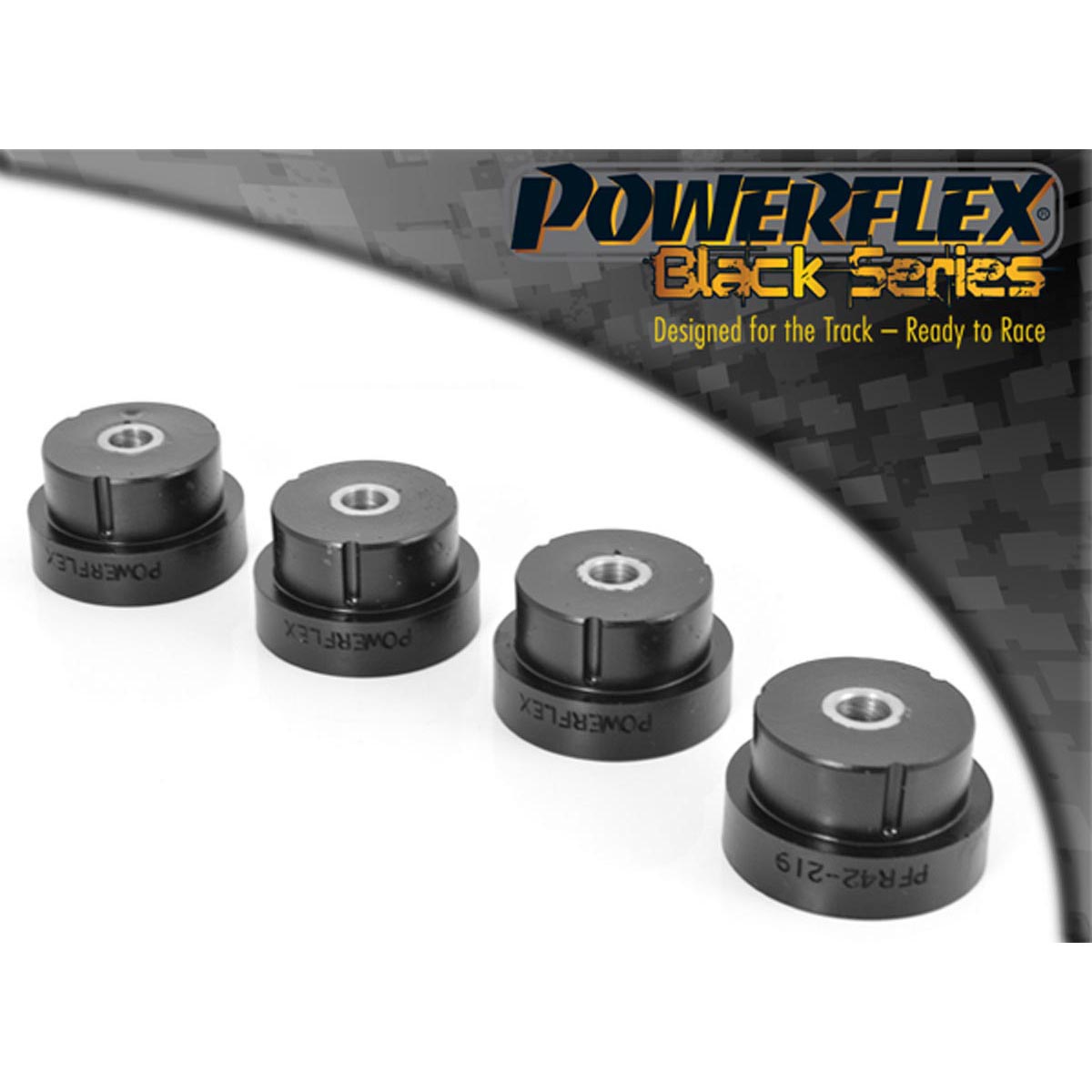 Powerflex Rear Lower Arm To Tie Bar Bush PFR42-219BLK For MG MGF (1995 - 2002)