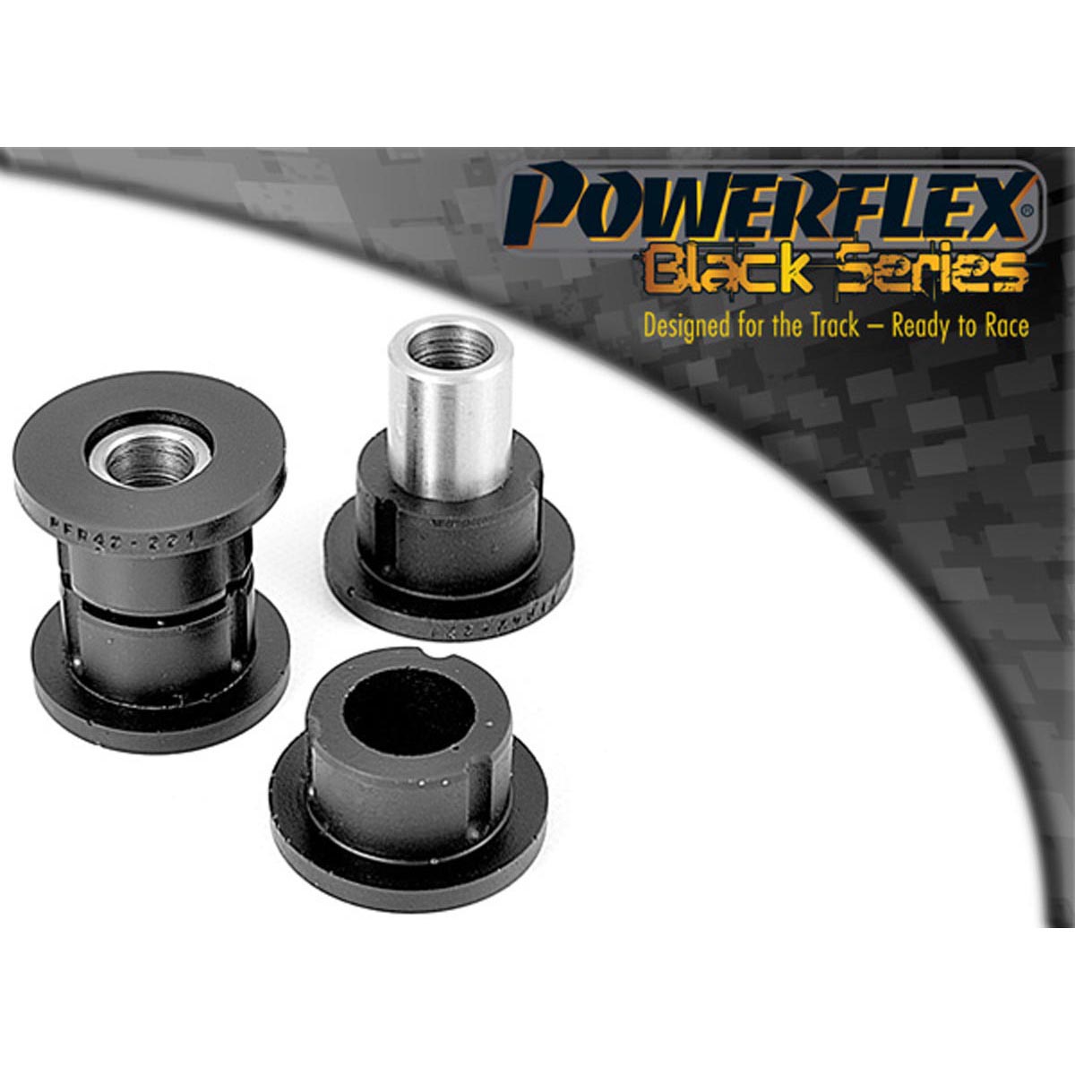 Powerflex Rear Lower Arm To Hub Bush PFR42-221BLK For Rover MGF (1995 - 2002)