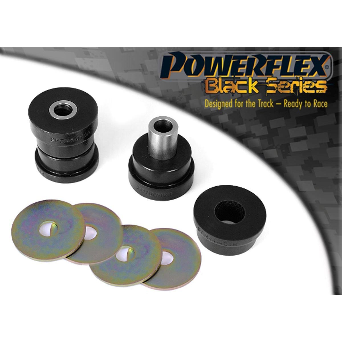 Powerflex Rear Diff Front Mounting Bush, RS Only PFR44-420BLK For Mitsubishi Lancer Evolution IV, V & VI RS/GSR (1996 - 2001)