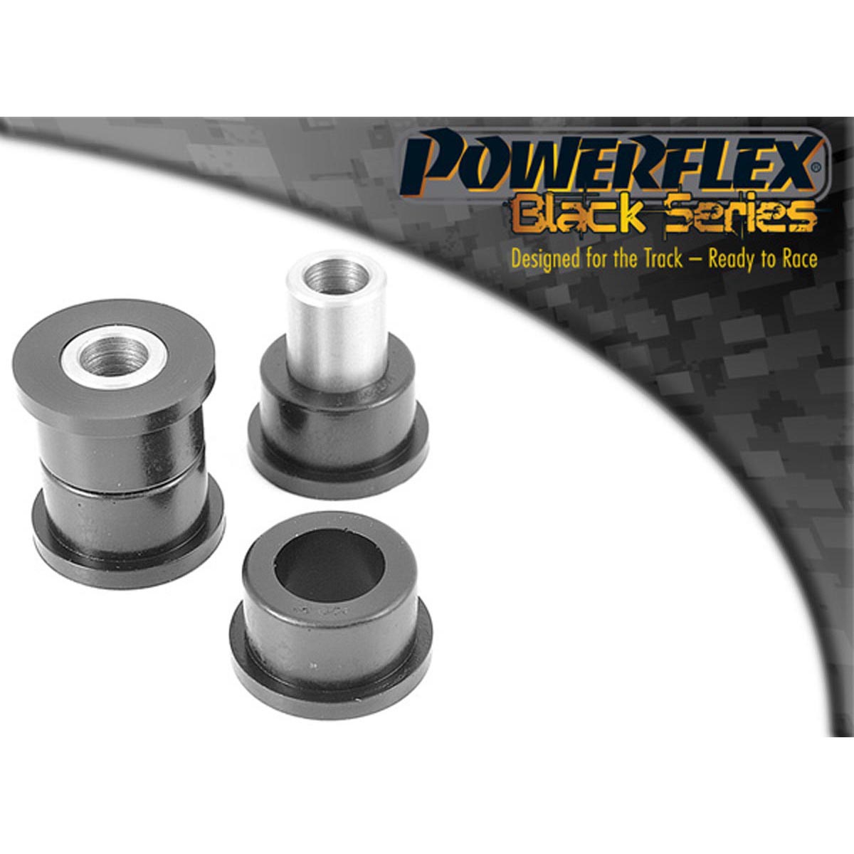 Powerflex Rear Toe Link Outer Bush PFR46-208BLK For Nissan Skyline R32 2WD Incl. GTS, GXI, & GTST (1989 - 1993)