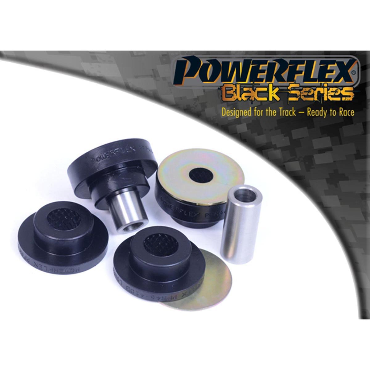 Powerflex Rear Differential Front Mounting Bush PFR46-410BLK For Nissan Skyline R32 2WD Incl. GTS, GXI, & GTST (1989 - 1993)