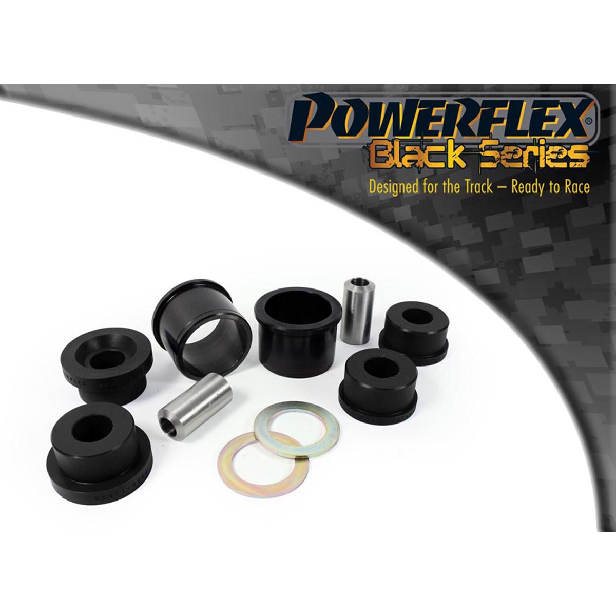 Powerflex Rear Trailing Arm Front Bush 60mm PFR5-1103BLK For Mini R58 Coupe (2011 - 2015)