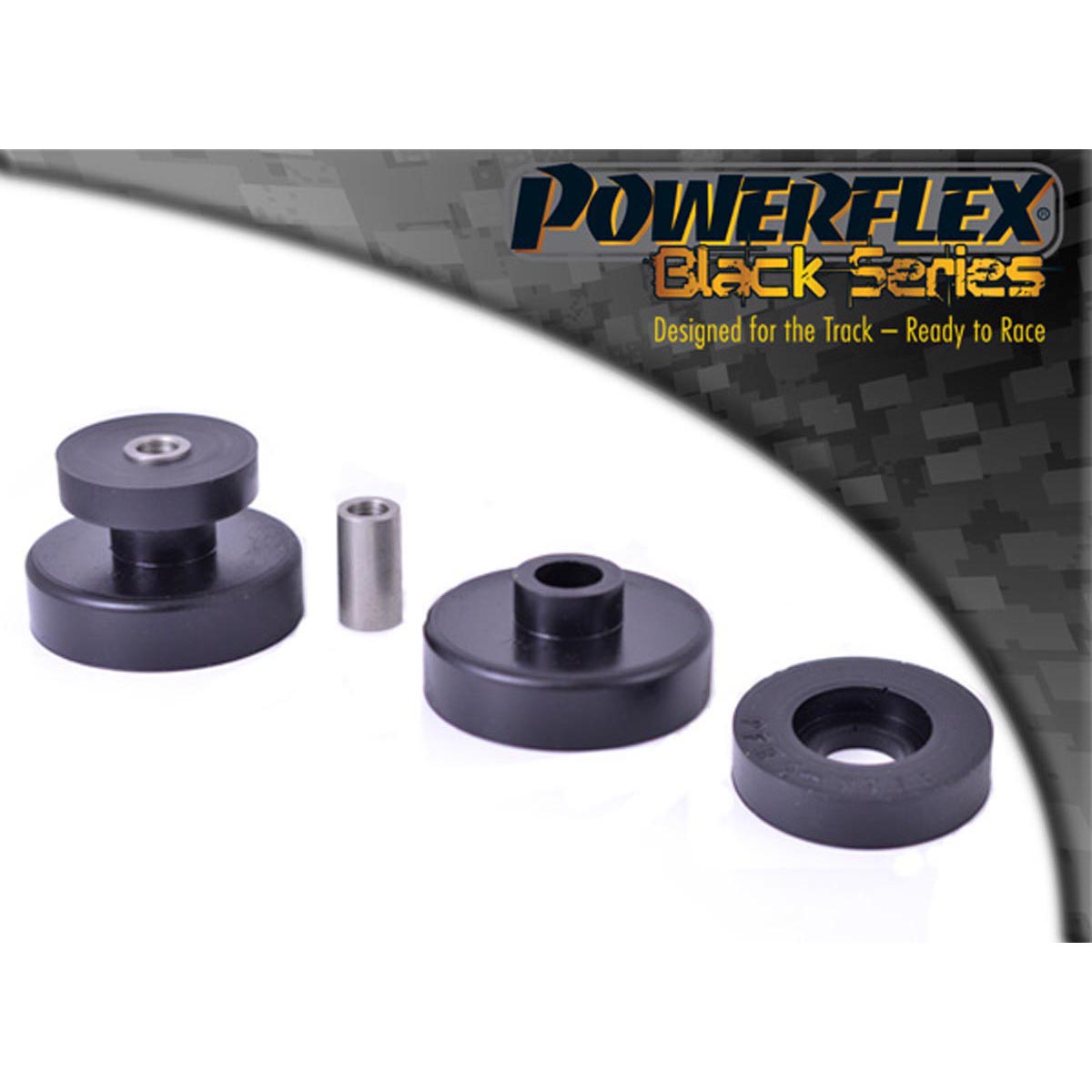 Powerflex Rear Shock Top Mounting Bush PFR5-115BLK For Mini R56/57 Gen 2 (2006 - 2013)