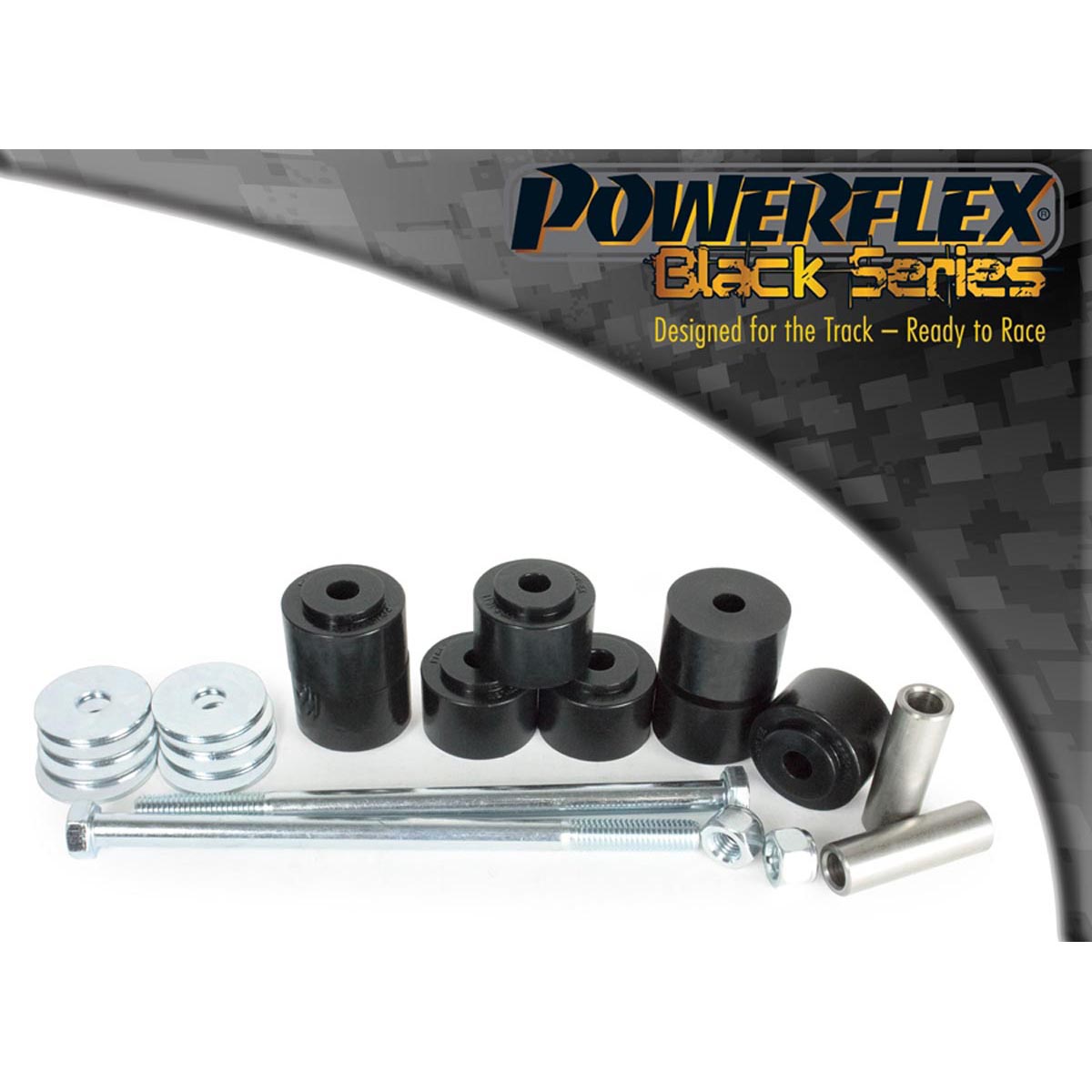 Powerflex Rear Anti Roll Bar Link Rod Bush PFR5-1611BLK For BMW 3 Series E21 (1975 - 1978)