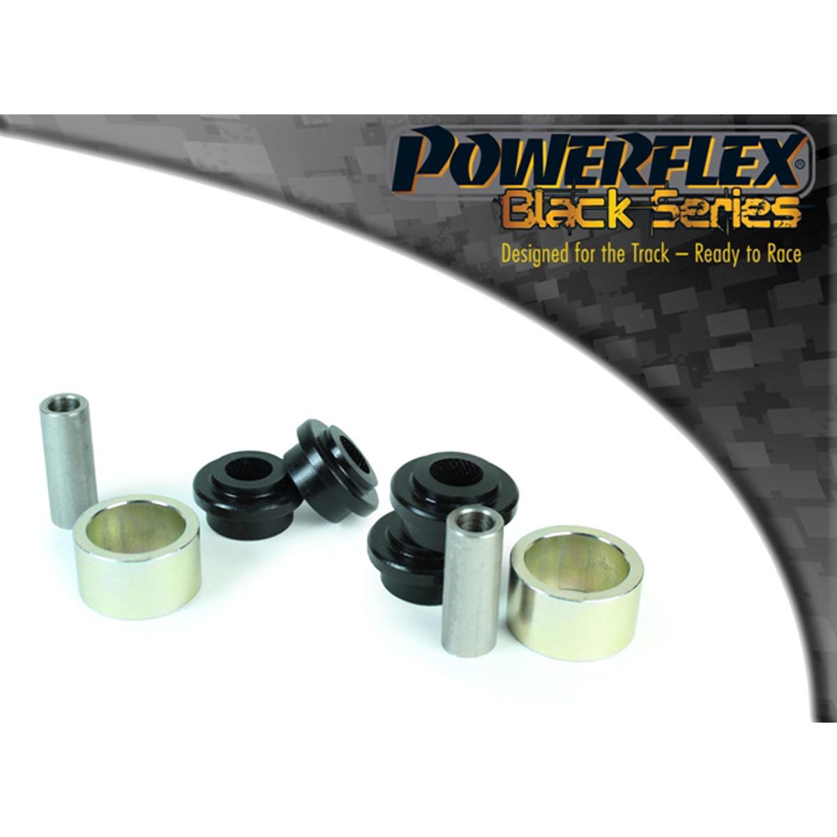 Powerflex Rear Trailing Arm Inner & Outer Bush PFR5-411BLK For BMW 1 Series E81, E82, E87 & E88 (2004 - 2013)