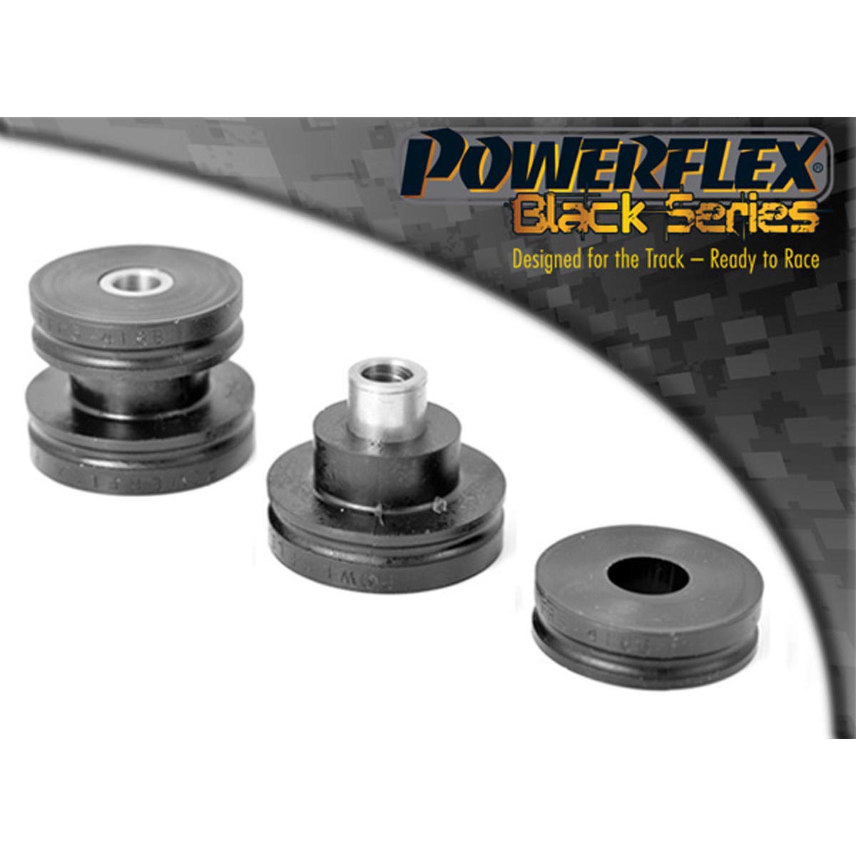 Powerflex Rear Shock Absorber Upper Mounting Bush 10mm PFR5-416BLK For BMW 1 Series E82 1M Coupe (2010 - 2012)