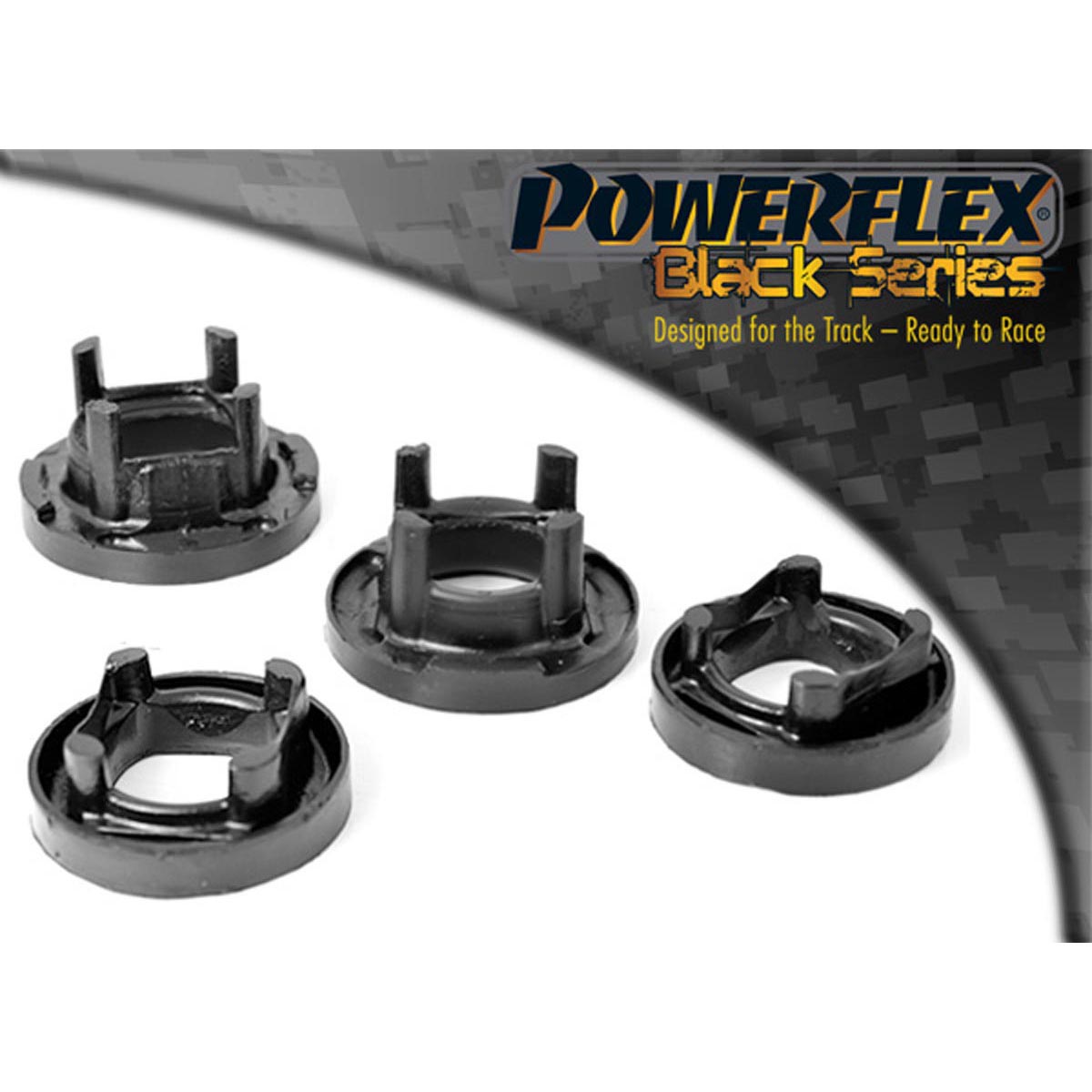 Powerflex Rear Subframe Front Mounting Insert PFR5-419BLK For BMW 3 Series E90, E91, E92 & E93 (2005-2013) xDrive