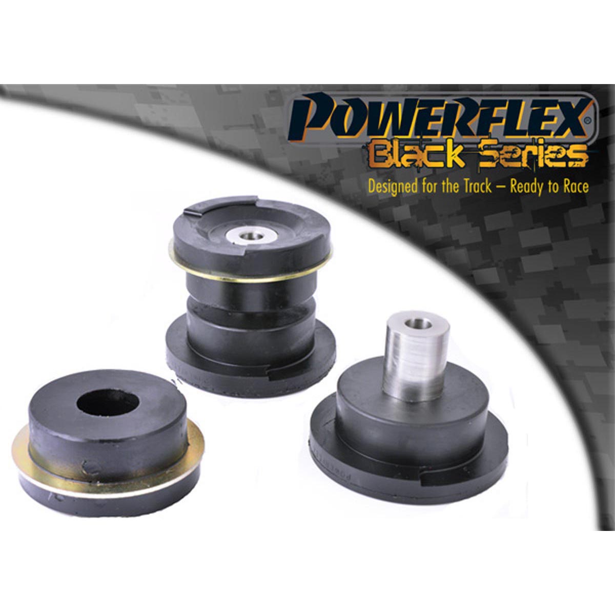 Powerflex Rear Subframe Front Bush PFR5-4610BLK For BMW 3 Series (1999 - 2006) E46 Sedan / Touring / Coupe / Conv