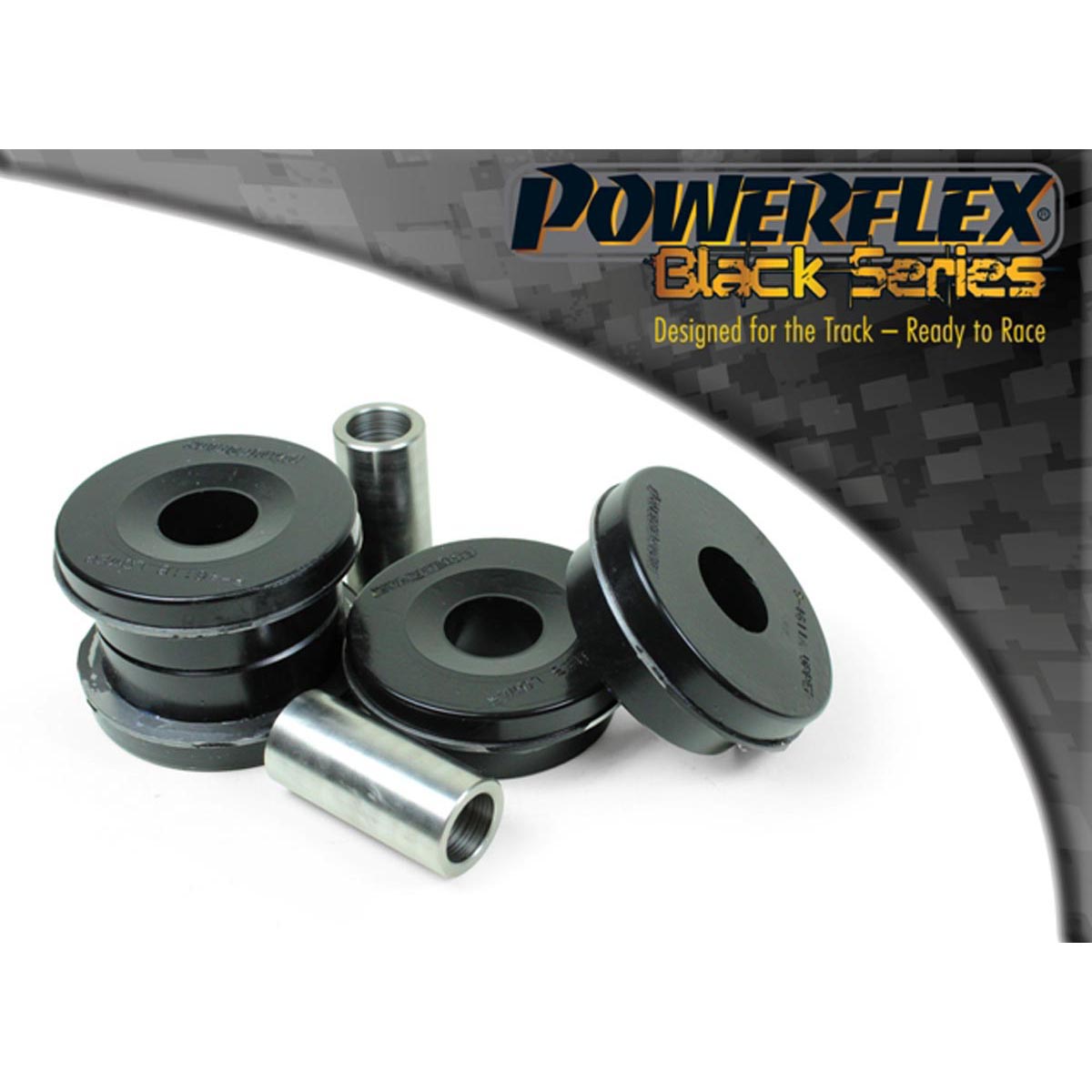 Powerflex Rear Subframe Rear Bush PFR5-4611BLK For BMW 3 Series (1999 - 2006) E46 Sedan / Touring / Coupe / Conv