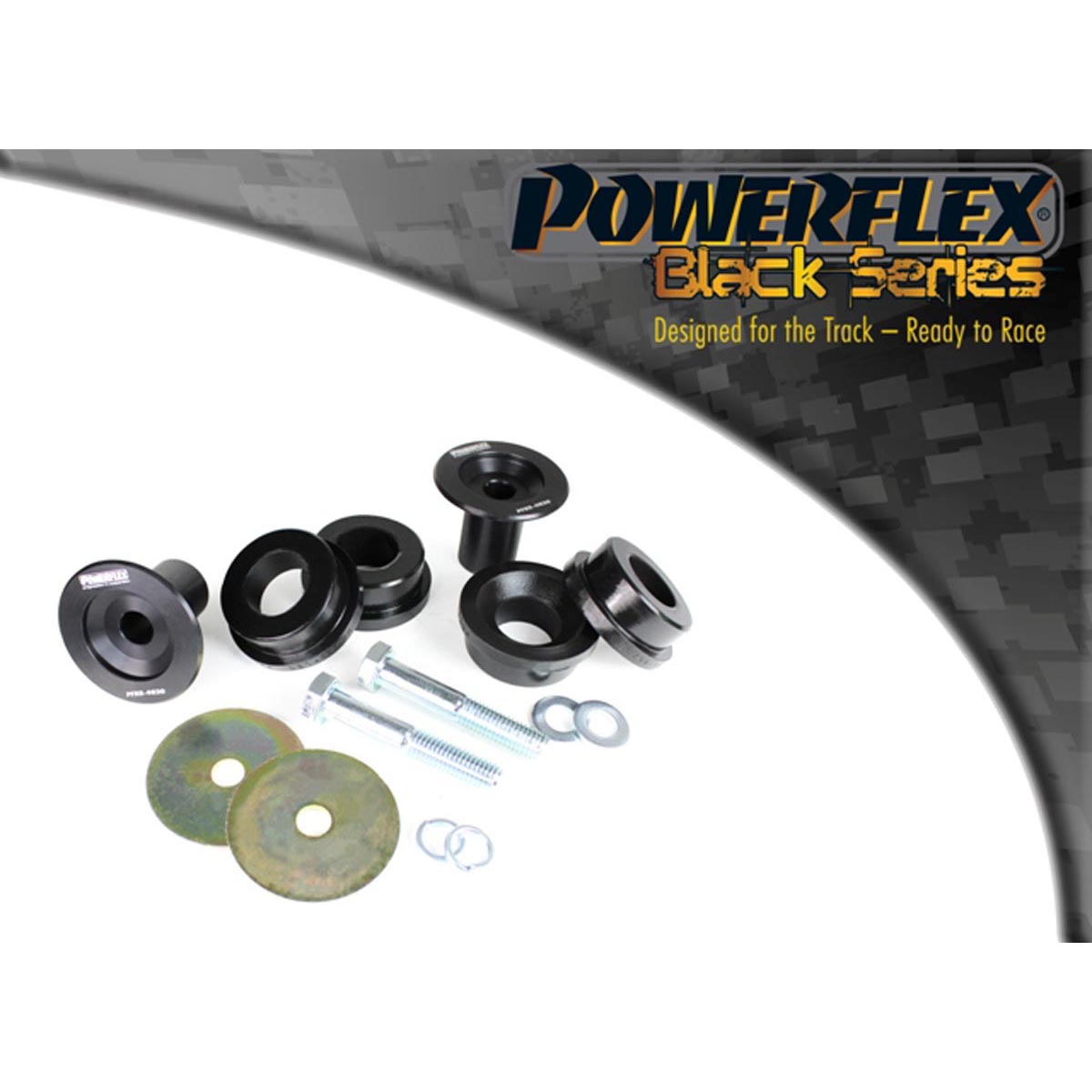 Powerflex Rear Diff Rear Mount PFR5-4620BLK For BMW 3 Series (1999 - 2006) E46 M3 inc CSL