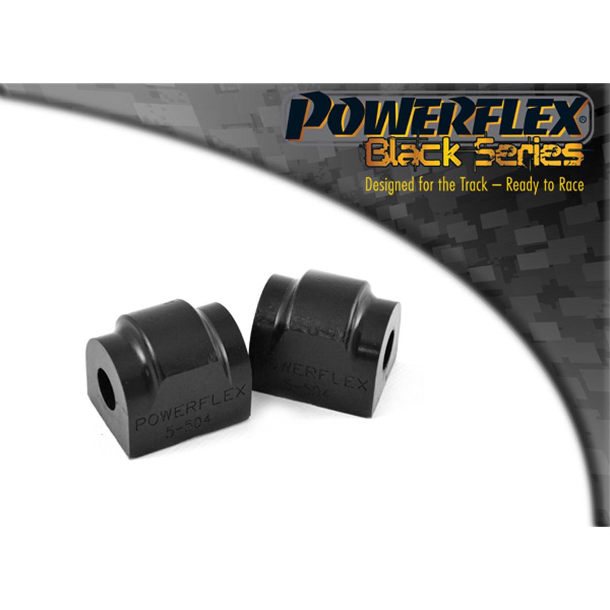 Powerflex Front Anti Roll Bar Mounting Bush 17mm PFR5-504-17BLK For BMW Z Series Z3 inc M (1994 - 2002)