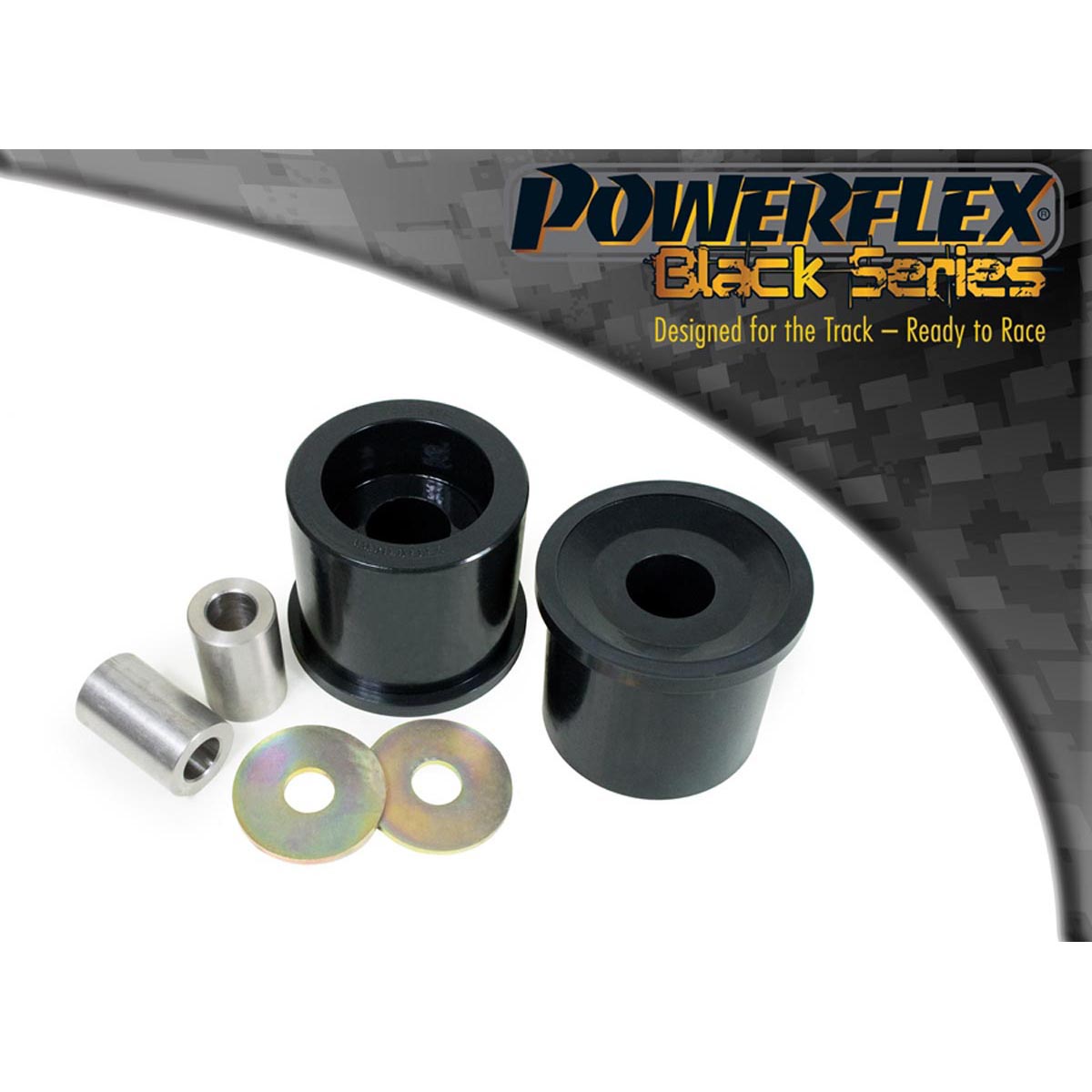 Powerflex Rear Diff Rear Mounting Bush PFR5-526BLK For BMW 5 Series E39 535 to 540 (1996 - 2004)