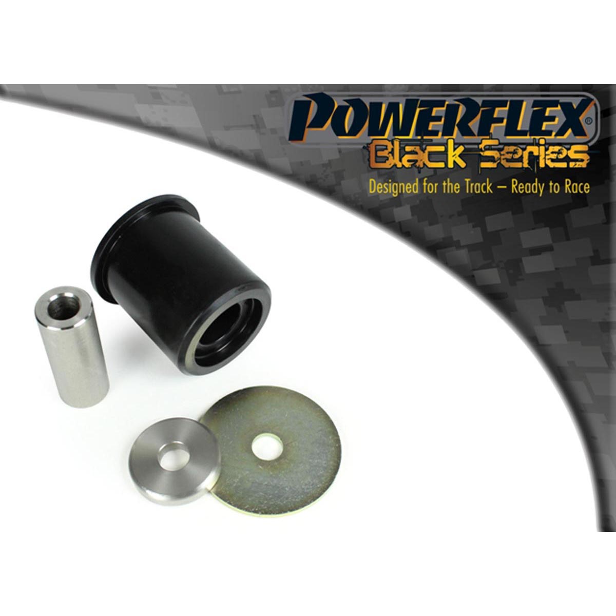 Powerflex Rear Diff Front Mounting Bush PFR5-631BLK For BMW 7 Series E32 (1988-1994)