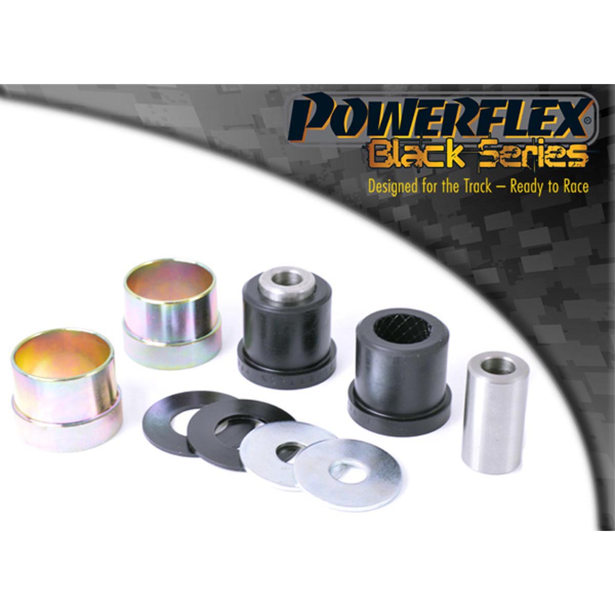 Powerflex Rear Outer Integral Link Upper Bush PFR5-715BLK For BMW 5 Series E39 535 to 540 (1996 - 2004)