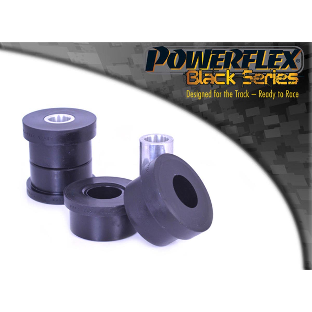 Powerflex Rear Subframe Rear Mounting Bush PFR5-722BLK For BMW 6 Series E63/E64 (2003 - 2010)