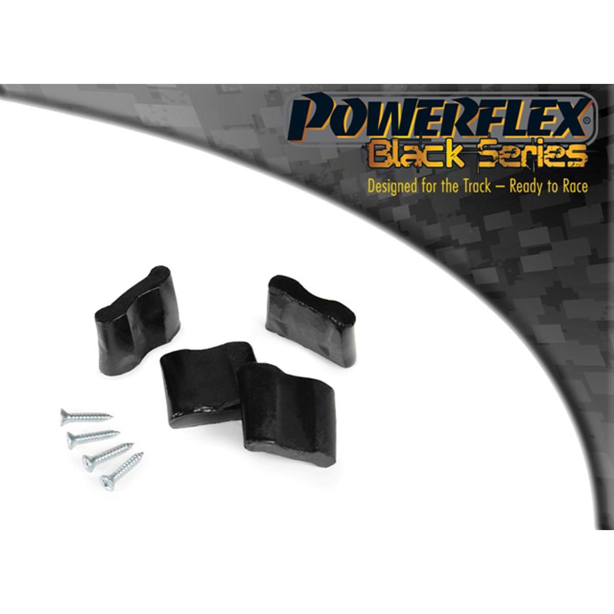 Powerflex Rear Beam Mount Tensioning Kit PFR50-300BLK For Peugeot 306 (1993-2002)