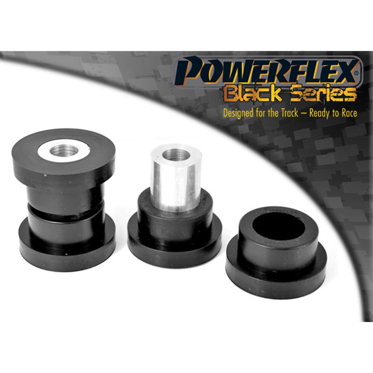 Powerflex Rear Beam Rear Bush PFR50-411BLK For Peugeot 206 (1998-2006)