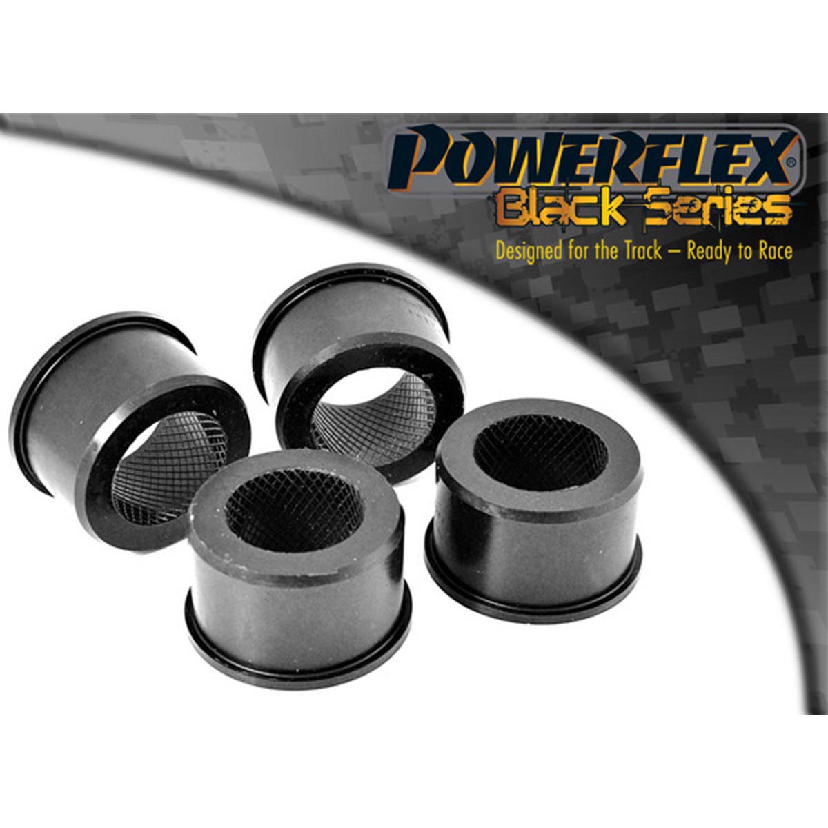 Powerflex Rear Trailing Arm Support Plate Bush PFR57-409BLK For Porsche 911 Classic (1974-1977)