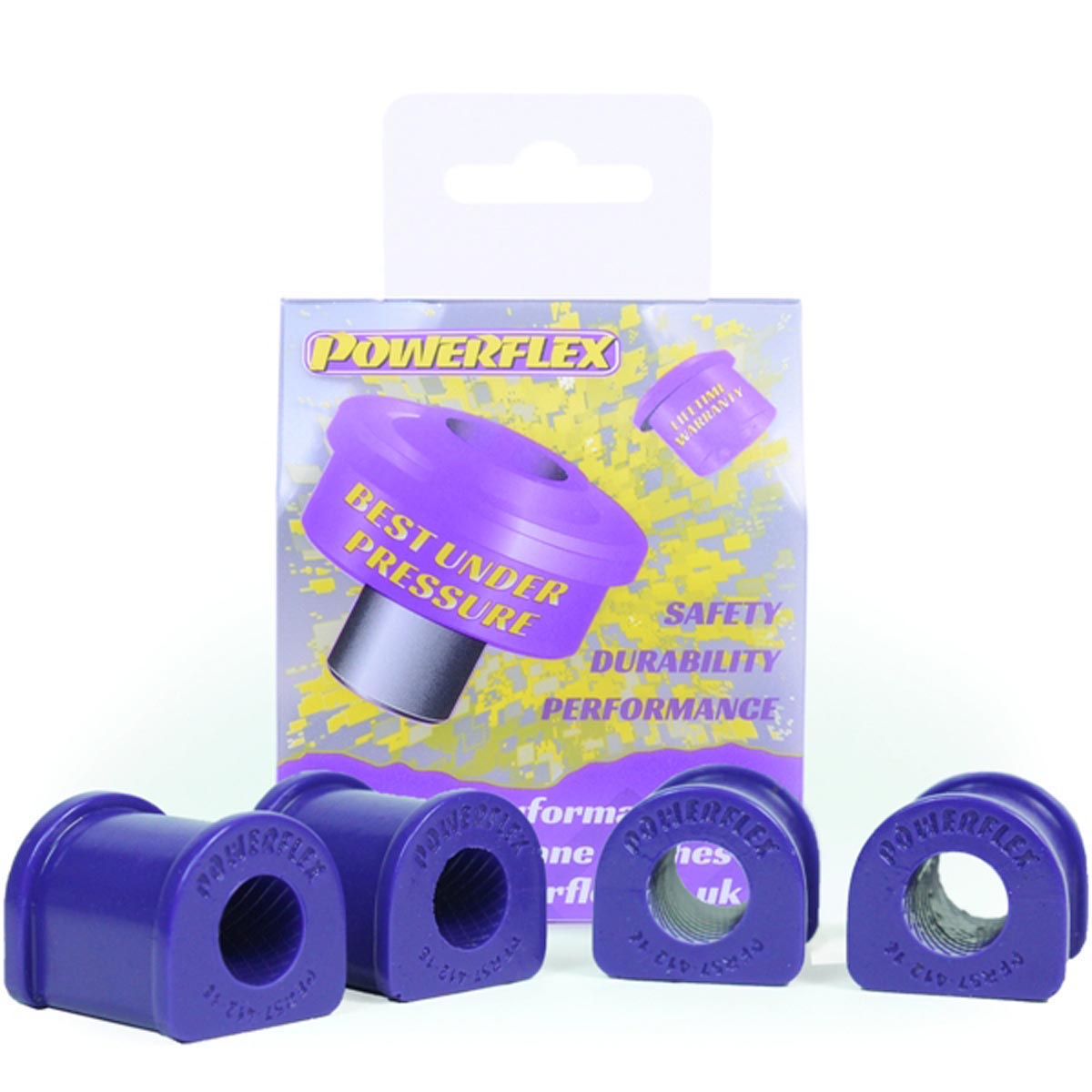 Powerflex Rear Anti Roll Bar Bush 15mm PFR57-412-15 For Porsche 911 Classic (1967-1969)