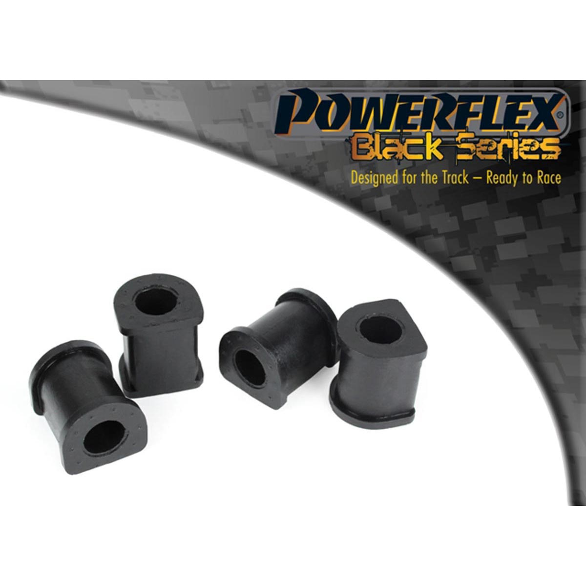 Powerflex Rear Anti Roll Bar Bush 16mm PFR57-412-16BLK For Porsche 911 Classic (1965-1967)