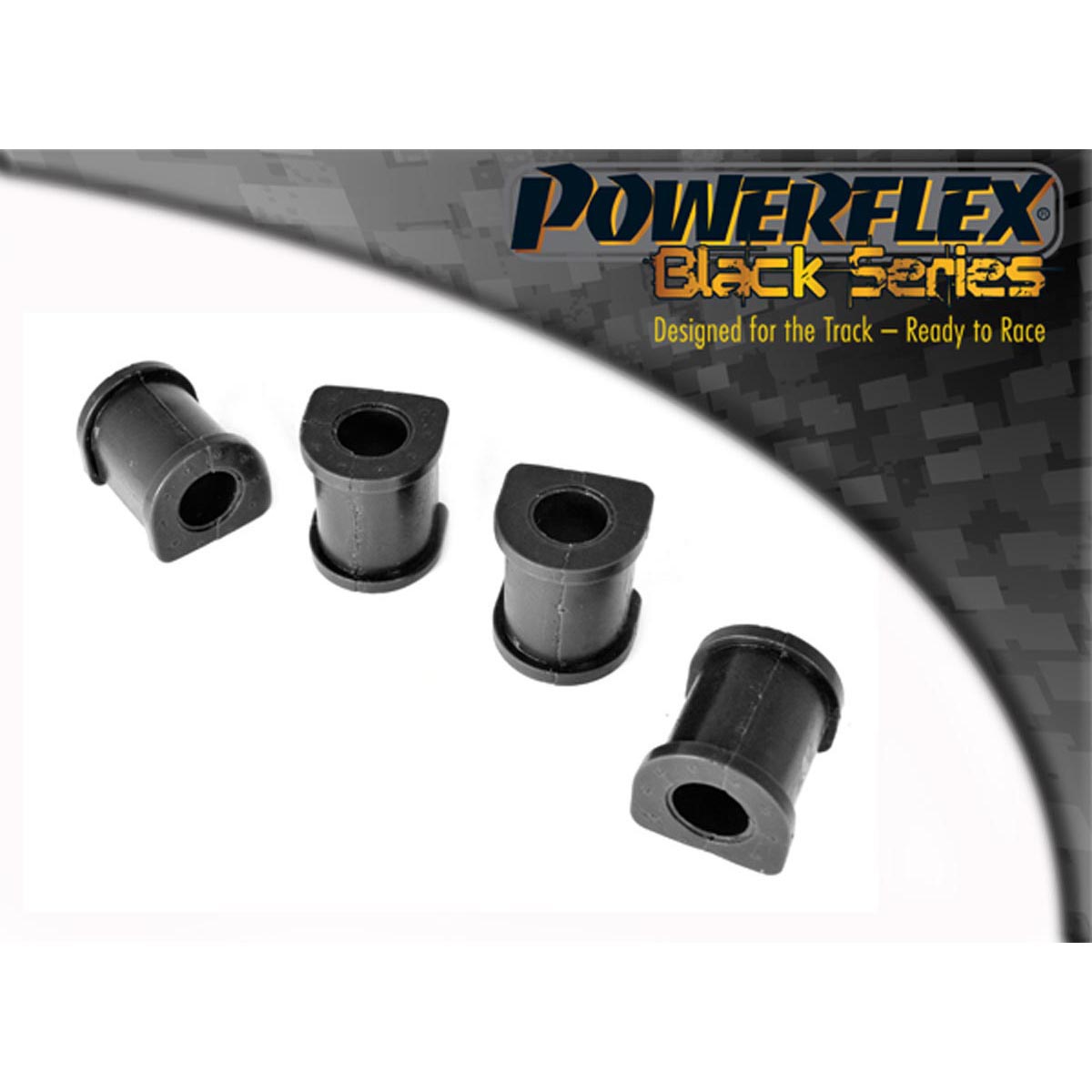 Powerflex Rear Anti Roll Bar Bush 18mm PFR57-412-18BLK For Porsche 911 Classic (1974-1977) Turbo