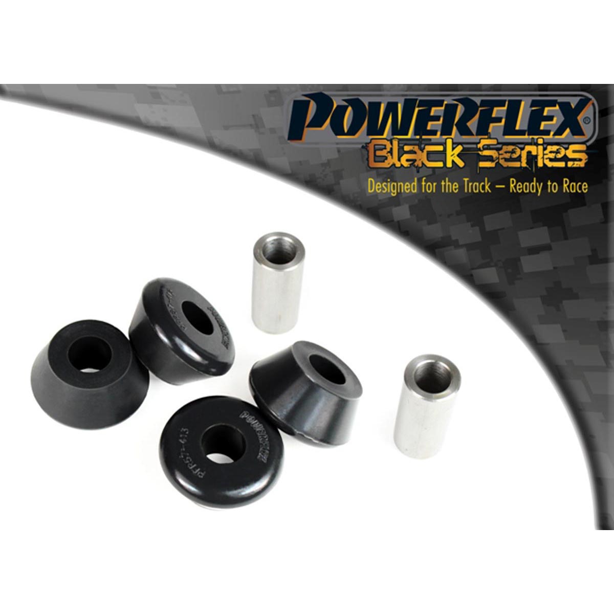 Powerflex Rear Shock Upper Mounting Bush PFR57-413BLK For Porsche 911 Classic (1977 - 1986)