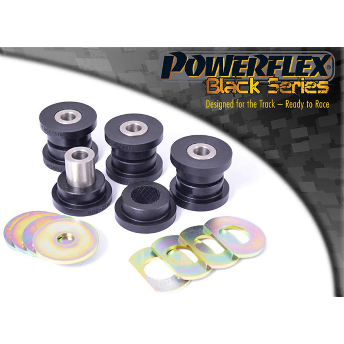 Powerflex Rear Upper Link Arm Outer Bush PFR57-508BLK For Porsche 911 996 (1997-2005)