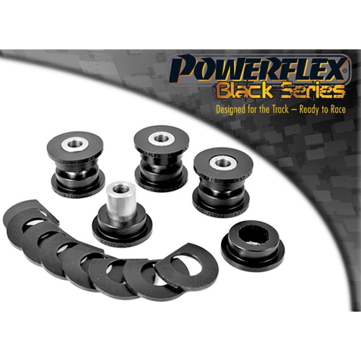 Powerflex Rear Upper Link Arm Outer Bush PFR57-509BLK For Porsche 911 997 GT2, GT3 & GT3RS (2006-2013)