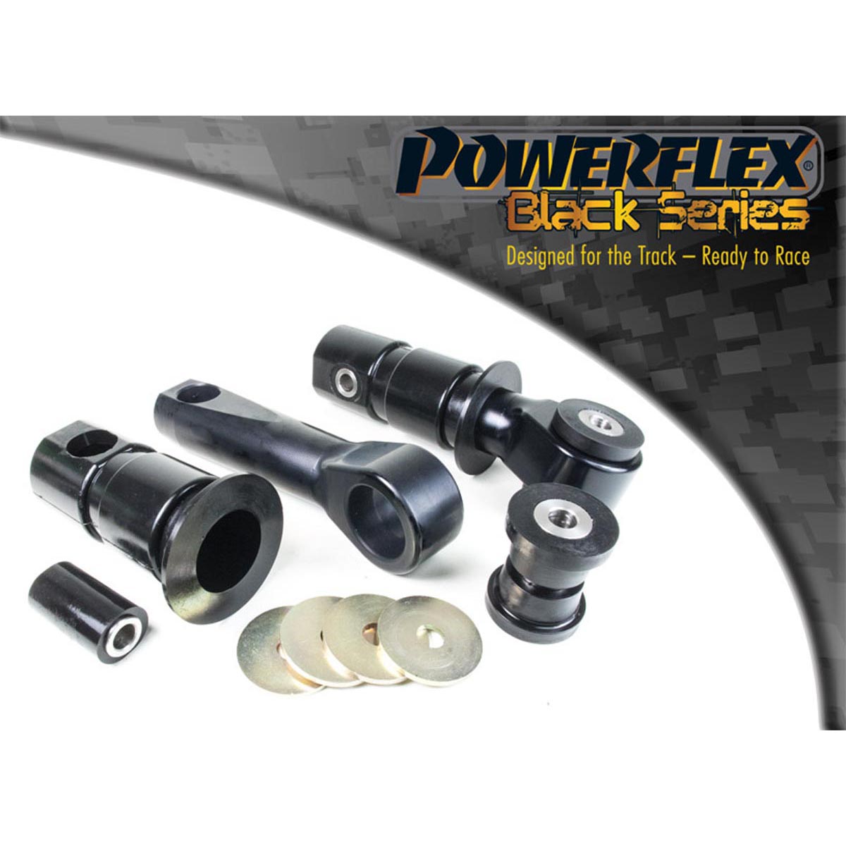 Powerflex Rear Rocker Arm inc. Bush PFR57-715BLK For Porsche 928 (1978-1995)