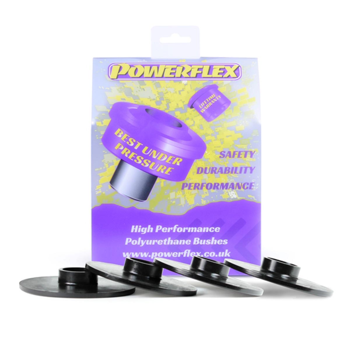 Powerflex Rear Spring Seat Isolator Pad PFR60-332 For Renault Clio II inc 172 & 182 (1998-2012)