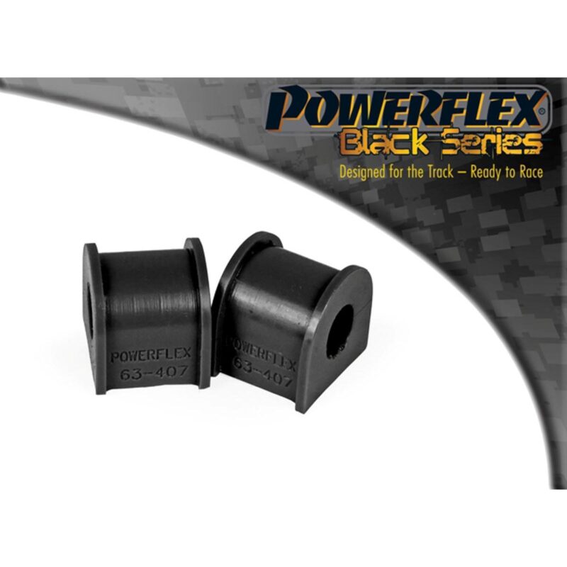 Powerflex Rear Anti Roll Bar Mount 15mm PFR63-407-15BLK For Rover 200 (1989 - 1998), 400 (1990 - 1998)