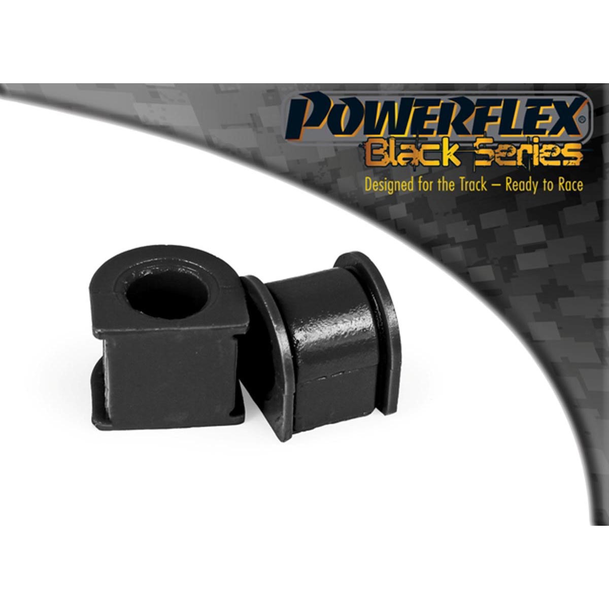 Powerflex Rear Anti Roll Bar Mount 19mm PFR63-407-19BLK For Rover 200 (1989 - 1998), 400 (1990 - 1998)