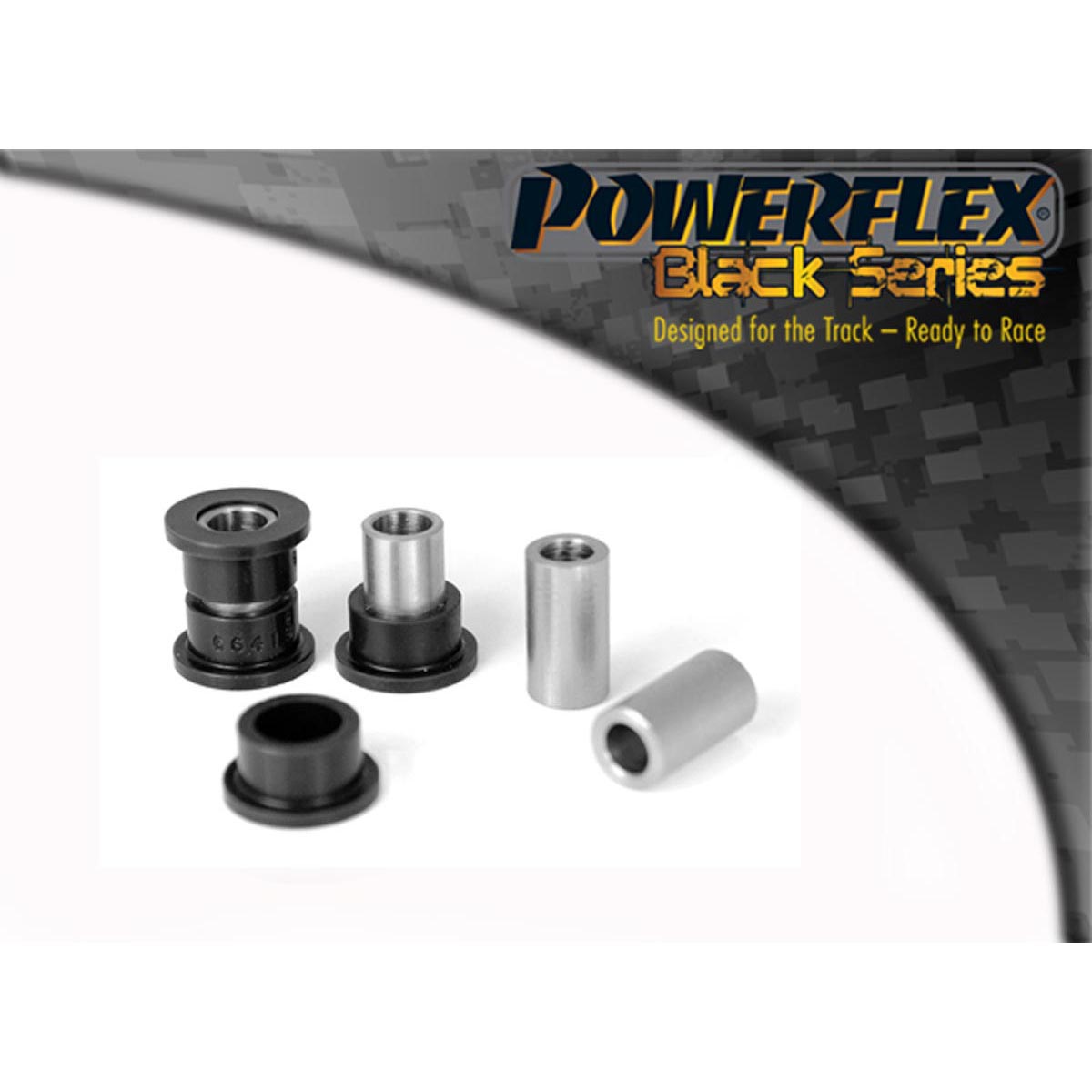 Powerflex Rear Link Rod to Chassis Bush PFR66-418BLK For Saab 9000 (1985-1998)