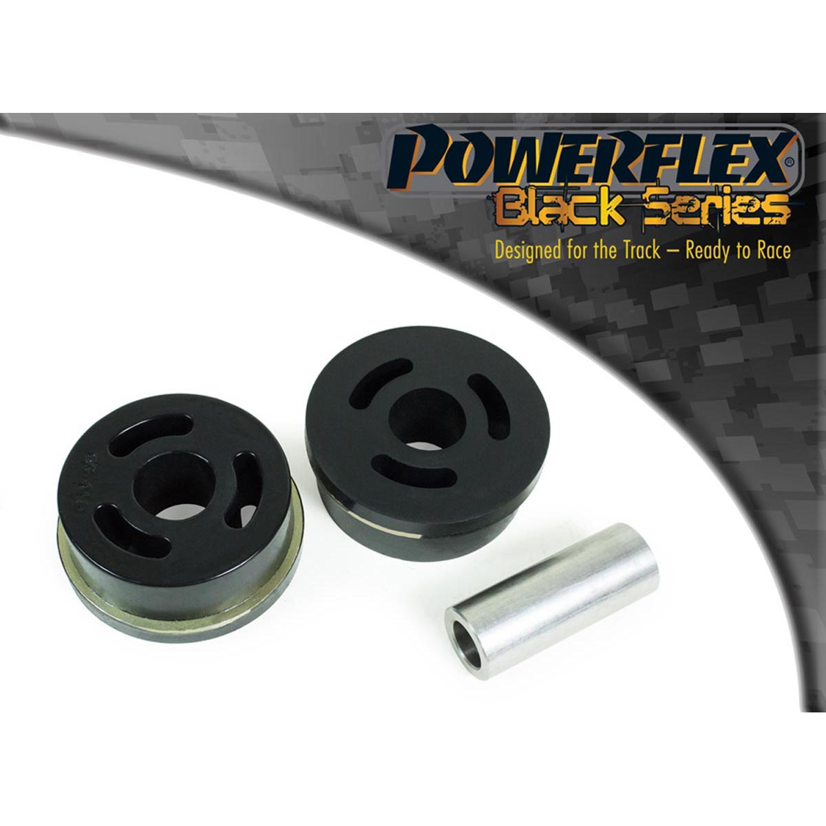 Powerflex Rear Beam Mounting PFR69-118BLK For Subaru Legacy BC, BF, BJ (1989 - 1993)