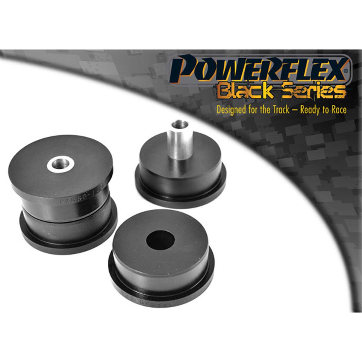 Powerflex Rear Diff Mount, Early RA & UK WRX Models PFR69-123BLK For Subaru Impreza Turbo inc. WRX & STi GC,GF (1993 - 2000)