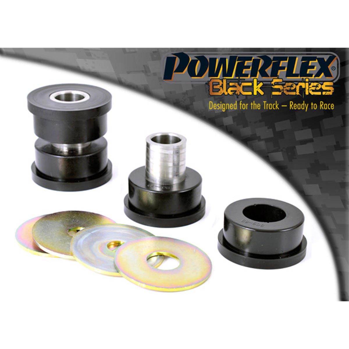 Powerflex Rear Trailing Arm Front Bush PFR69-506BLK For Subaru Impreza GR, GH (2007 - 2011) & WRX + STI (2007 - 2014)