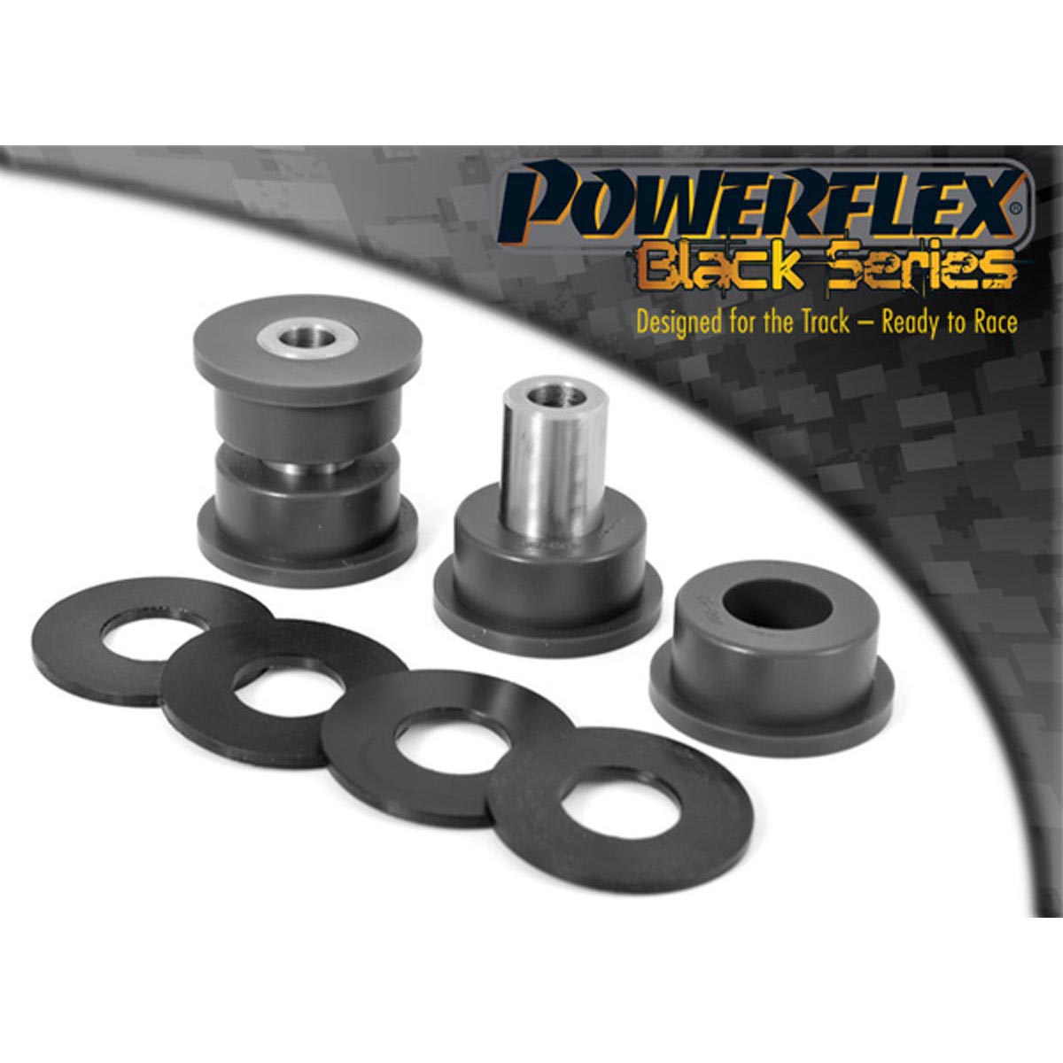 Powerflex Rear Trailing Arm Rear Bush PFR69-507BLK For Subaru Impreza GR, GH (2007 - 2011) & WRX + STI (2007 - 2014)