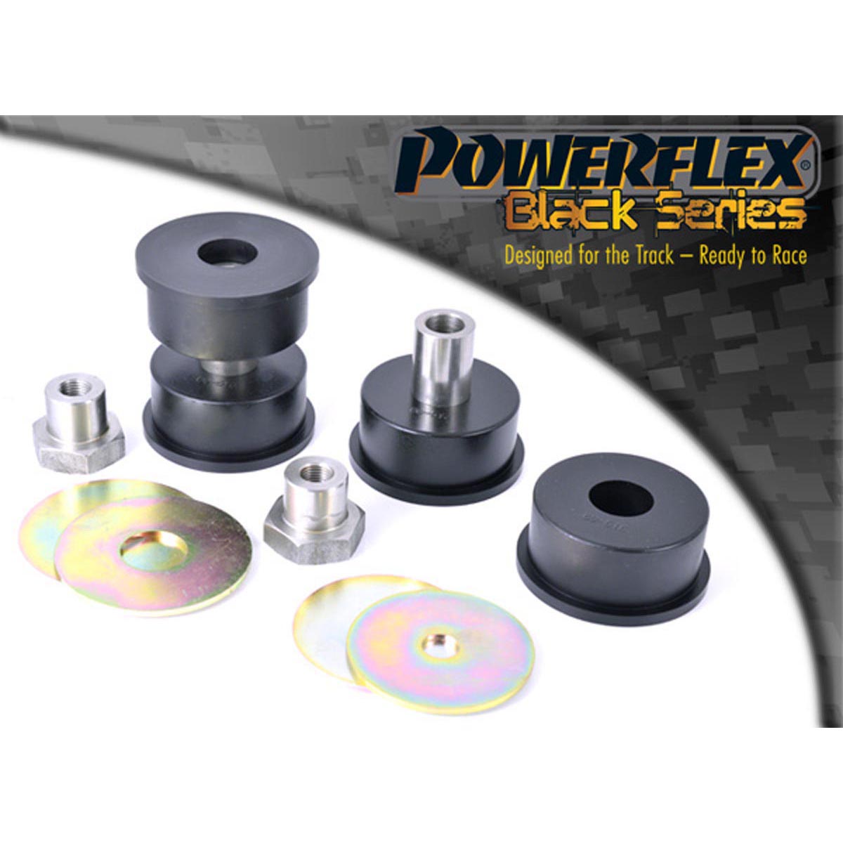 Powerflex Rear Diff Rear Mounting Bush PFR69-516BLK For Subaru Forester SH (2009 - 2013)