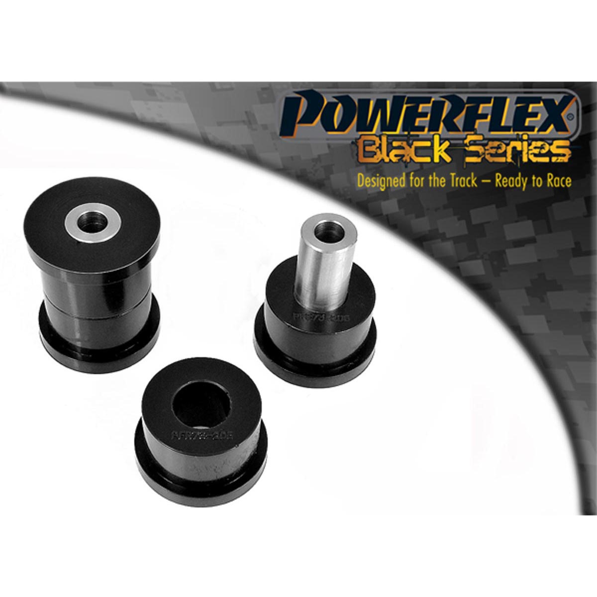 Powerflex Rear Trailing Arm to Chassis Bush PFR73-205BLK For Suzuki Wagon R (1999 - 2008)