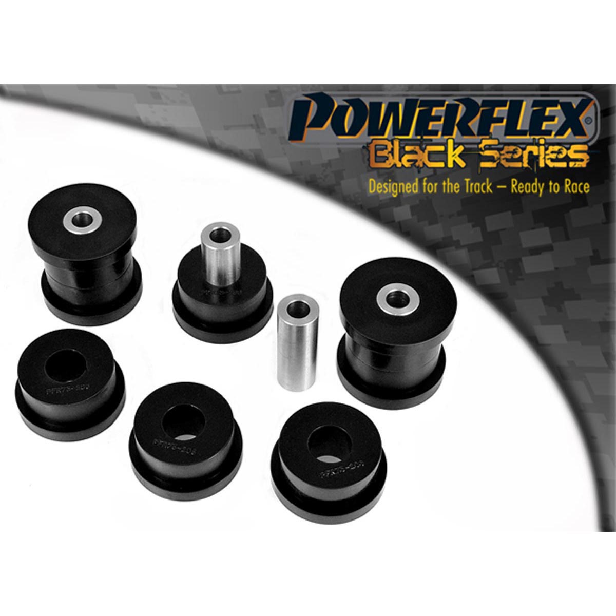 Powerflex Rear Trailing Arm to Hub Bush PFR73-206BLK For Suzuki Wagon R (1999 - 2008)