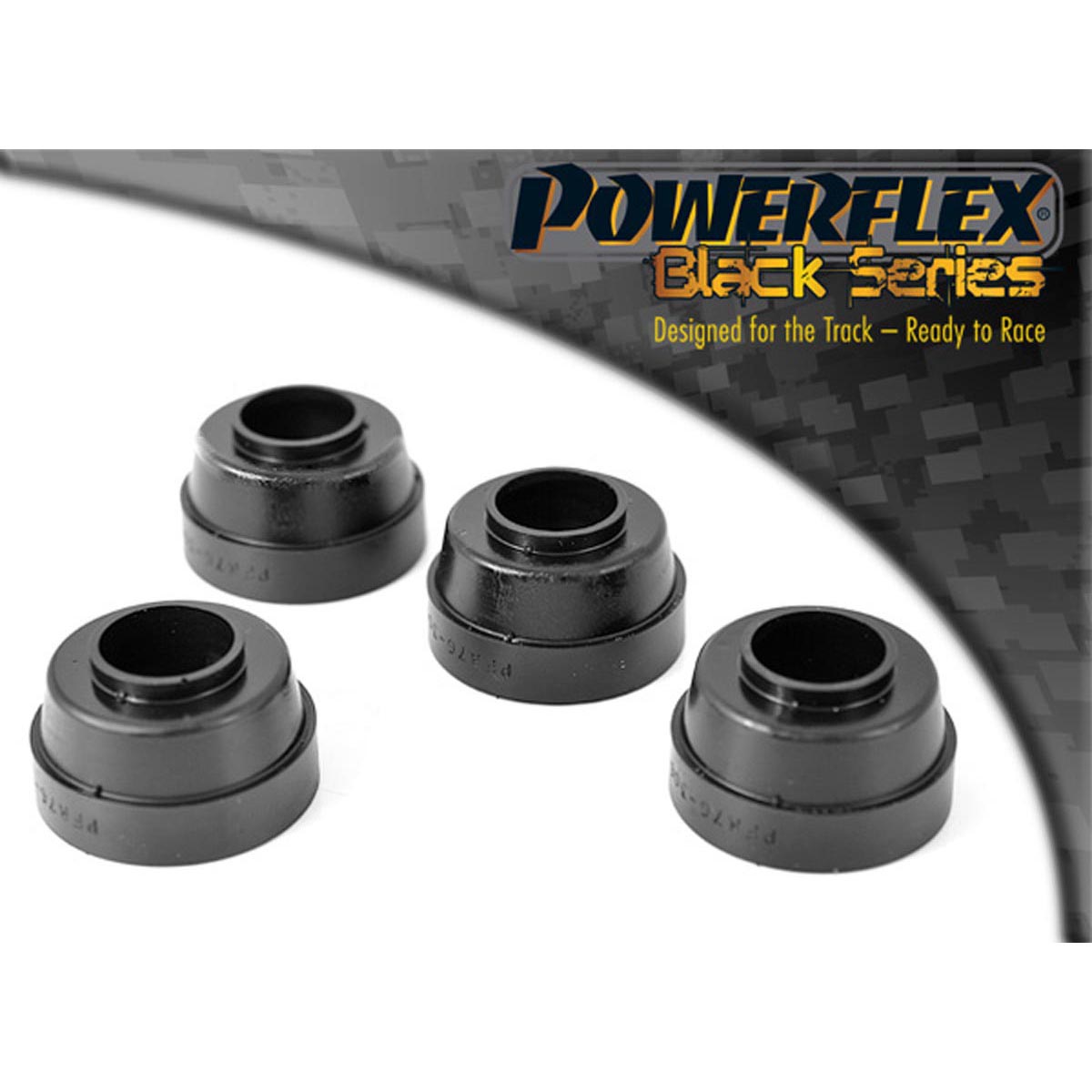 Powerflex Tie Bar To Track Control Arm Bush PFR76-306BLK For Toyota MR2 SW20 REV 1 (1989-1991)