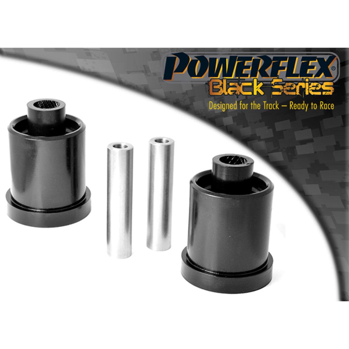 Powerflex Rear Beam Mounting Bush PFR80-1110BLK For Fiat Abarth Grande Punto