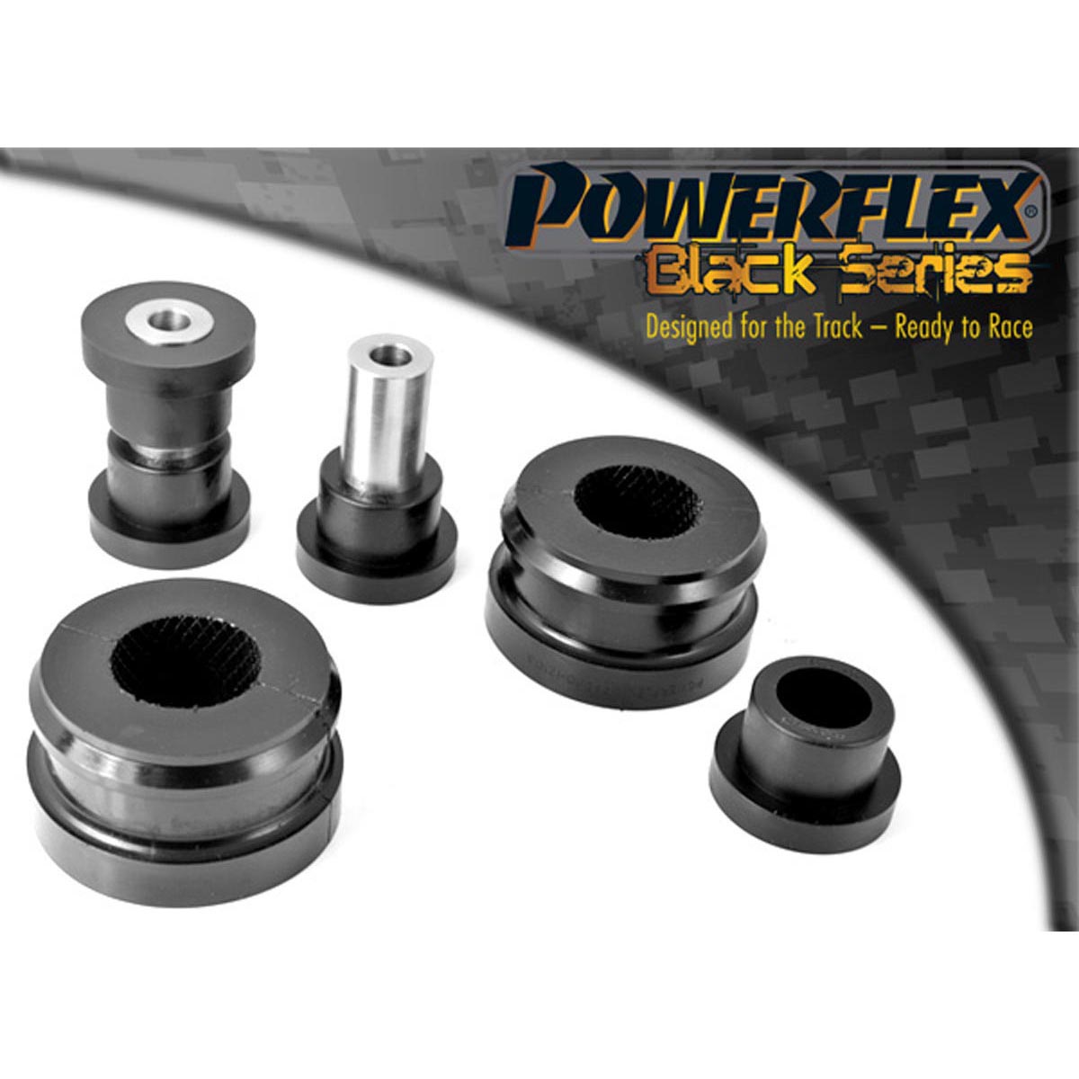 Powerflex Rear Trailing Arm Front Bush PFR80-1210BLK For Saab 9-3 (2003-2014)