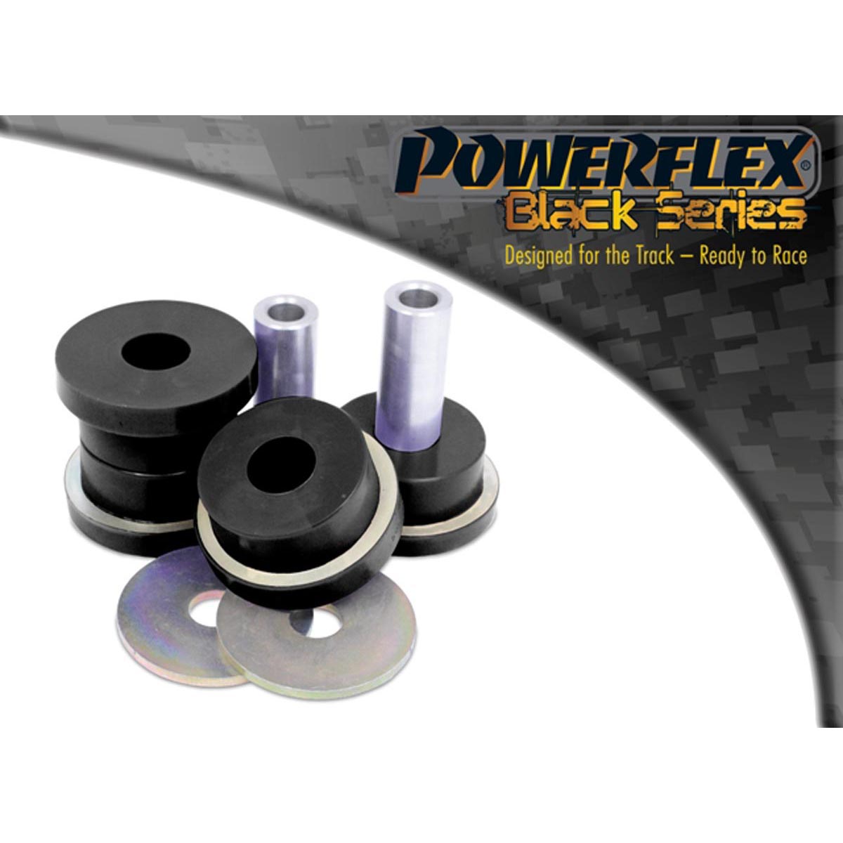 Powerflex Rear Subframe Front Bush PFR80-1235BLK For Saab 9-3 (2003-2014)