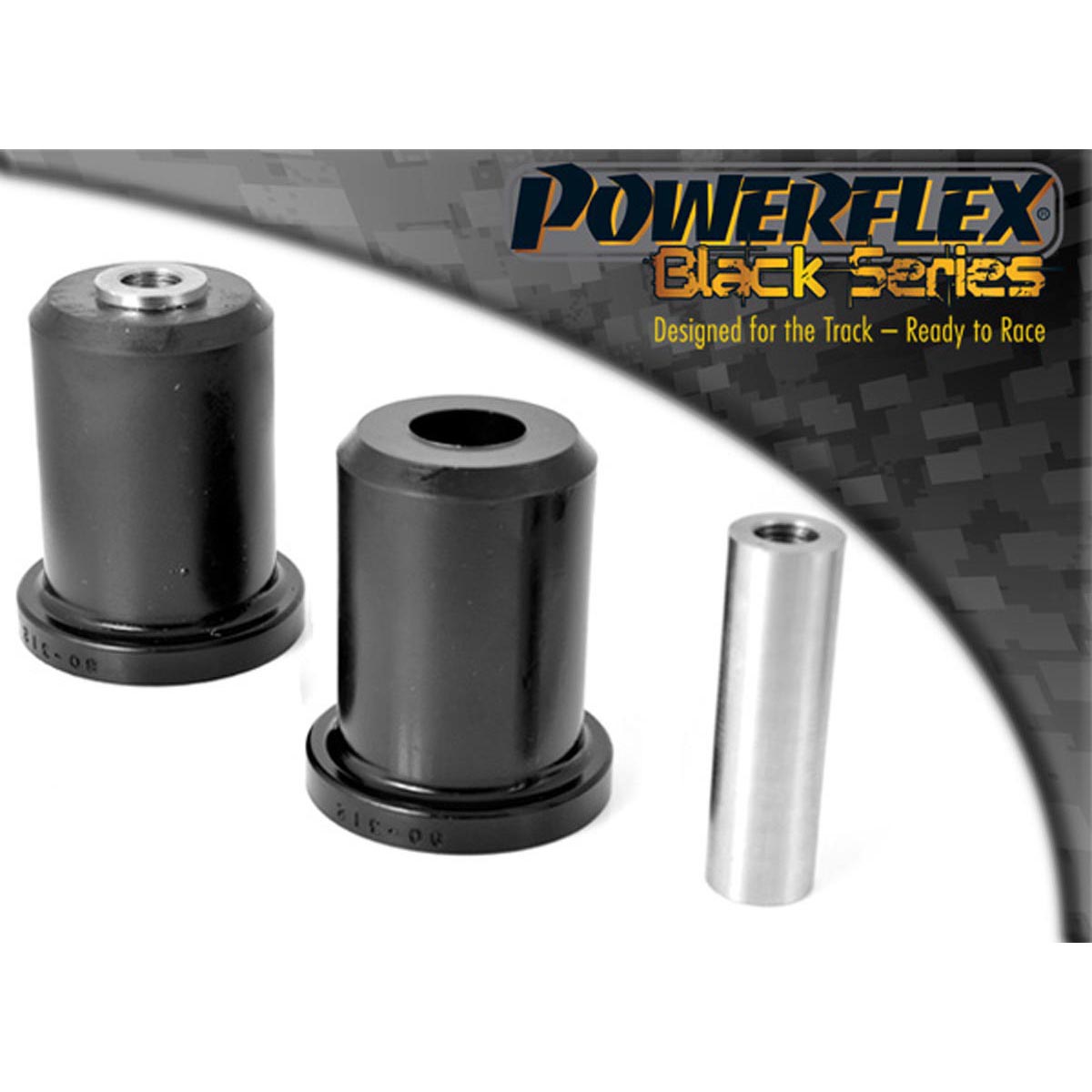 Powerflex Rear Beam Mounting Bush PFR80-312BLK For Vauxhall / Opel Astra MK2 - Kadett E (1985 - 1991)