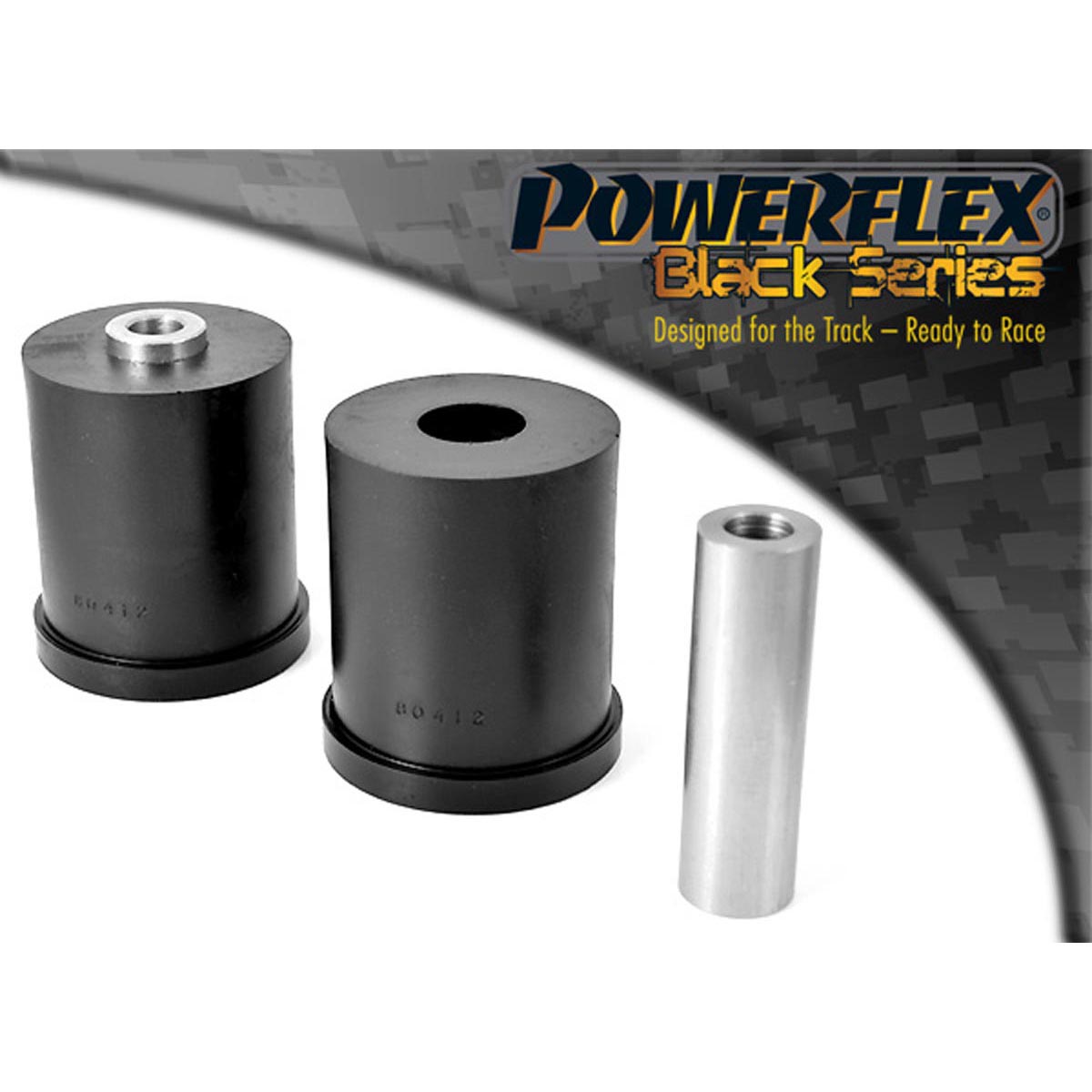 Powerflex Rear Beam Mounting Bush PFR80-412BLK For Vauxhall / Opel Astra MK3 - Astra F (1991 - 1998)