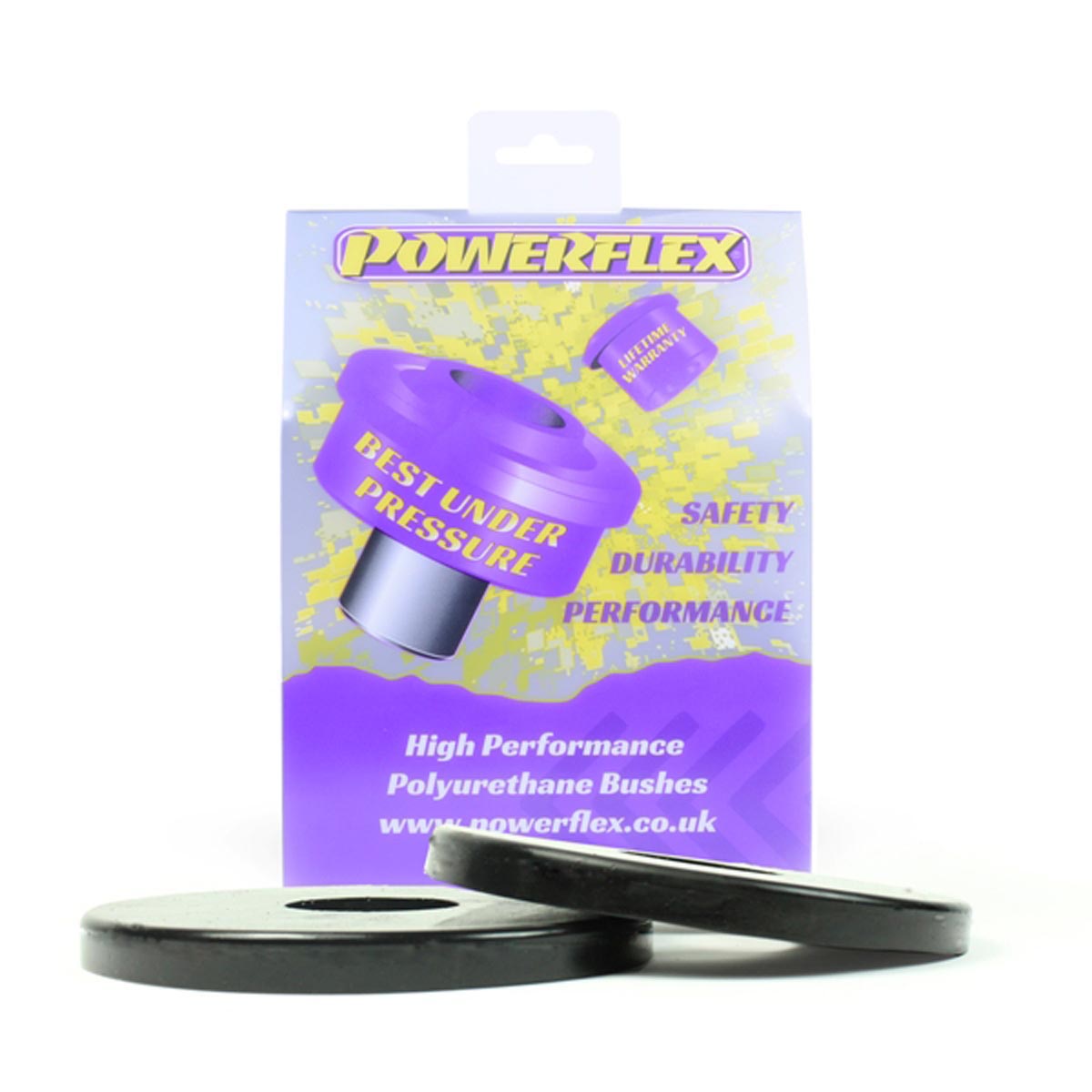 Powerflex Rear Spring Pad 13mm Set of 2 PFR85-1132-13-2 For VW T4 Transporter (1990 - 2003)