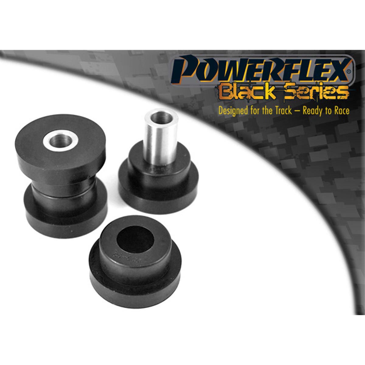 Powerflex Rear Lower Spring Mount Outer * PFR85-509BLK For Audi TTRS MK2 8J (2009-2014)