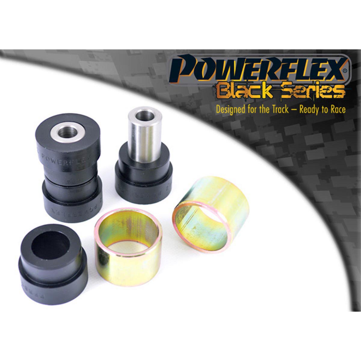 Powerflex Rear Lower Track Rod Inner Bush PFR85-512BLK For VW Beetle A5 Multi-Link (2011 - ON)