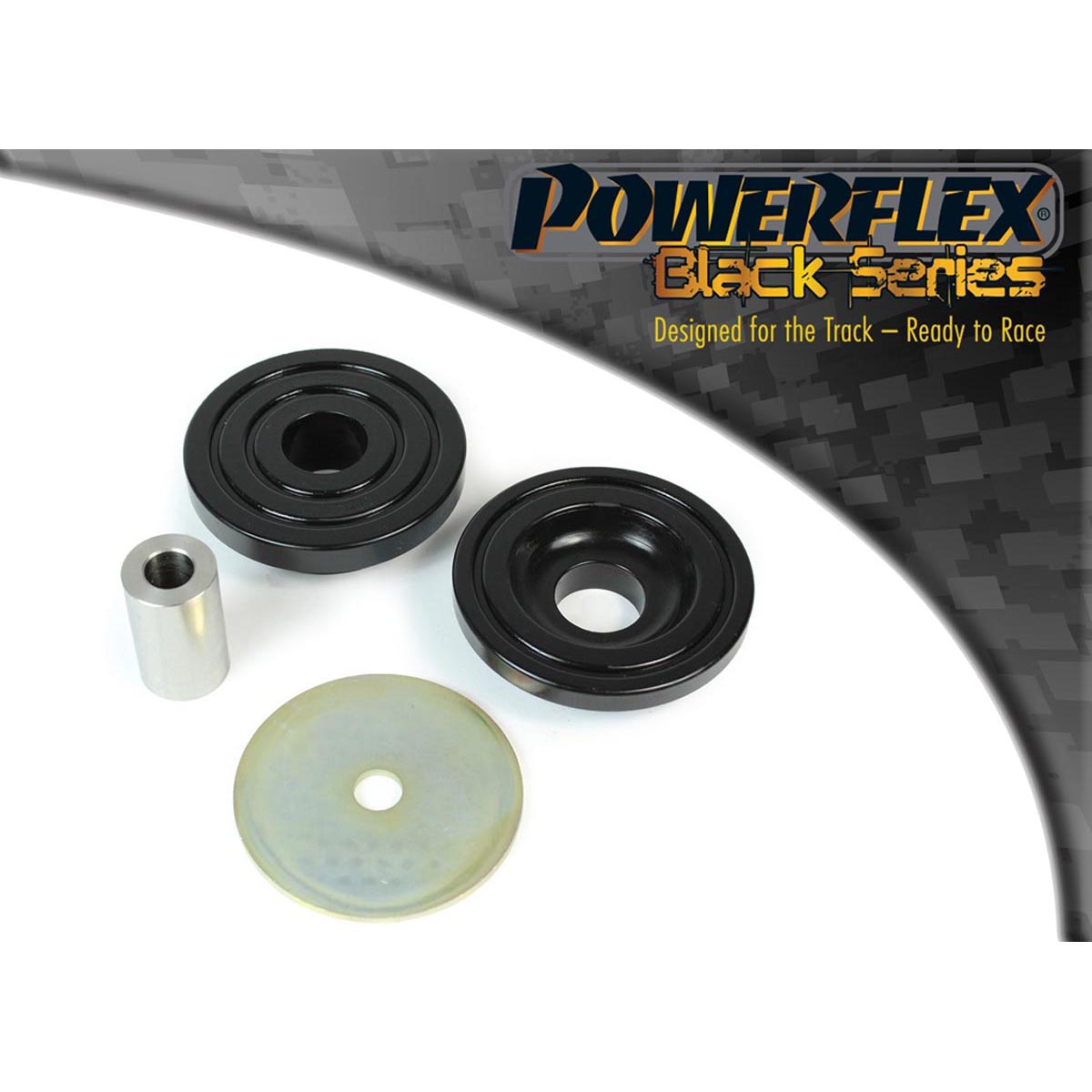 Powerflex Rear Diff Front Mounting Bush PFR85-523BLK For VW Golf Plus 5M (2004-2009)